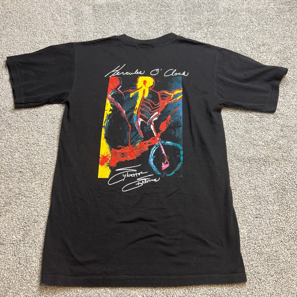 vintage planet Hollywood shirt mens small black celebrity edition Hercules usa